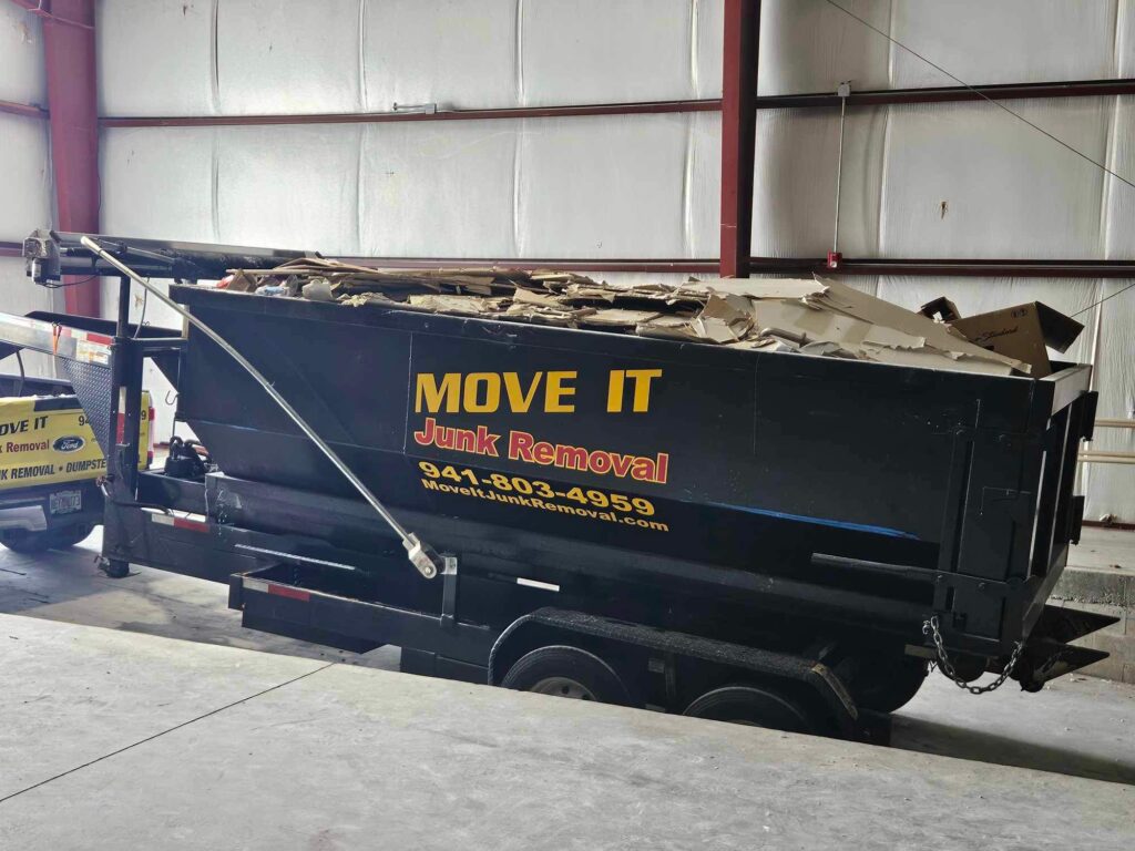 Dumpster rental in Lakewood Ranch by Move It Junk Removal
