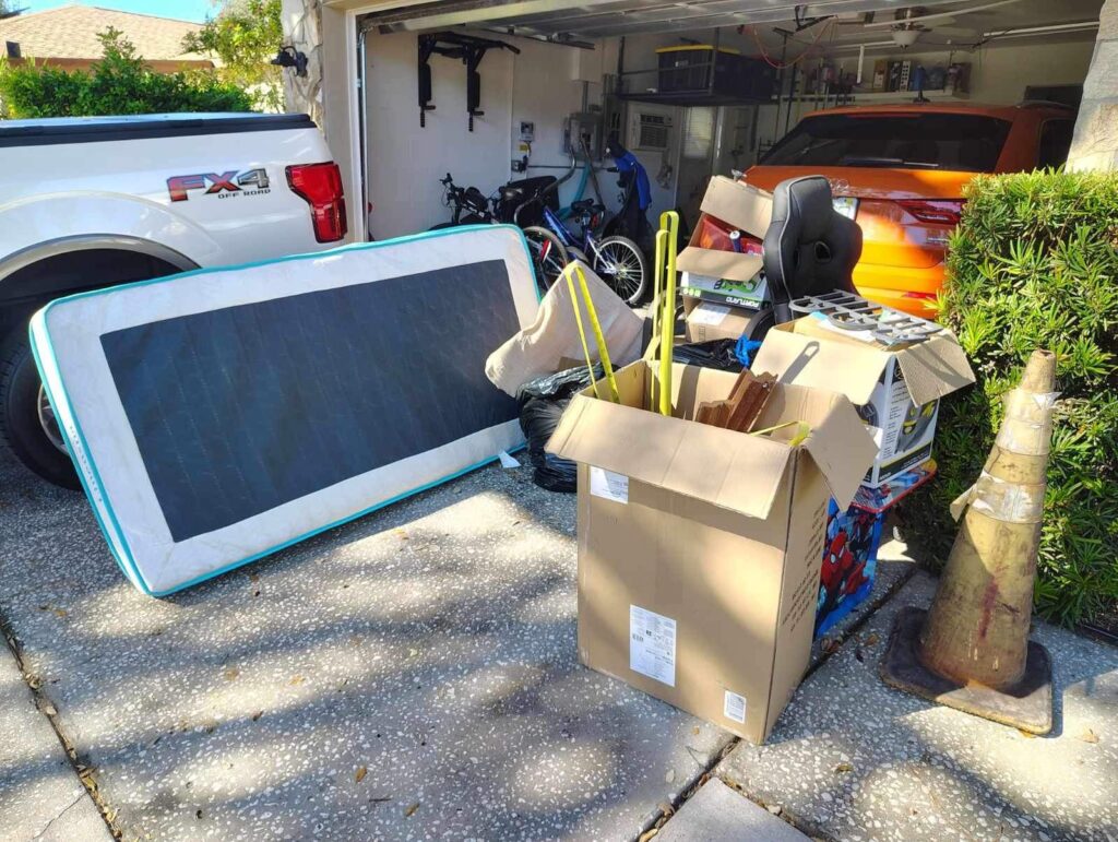 Garage clean out in Key Biscayne, FL