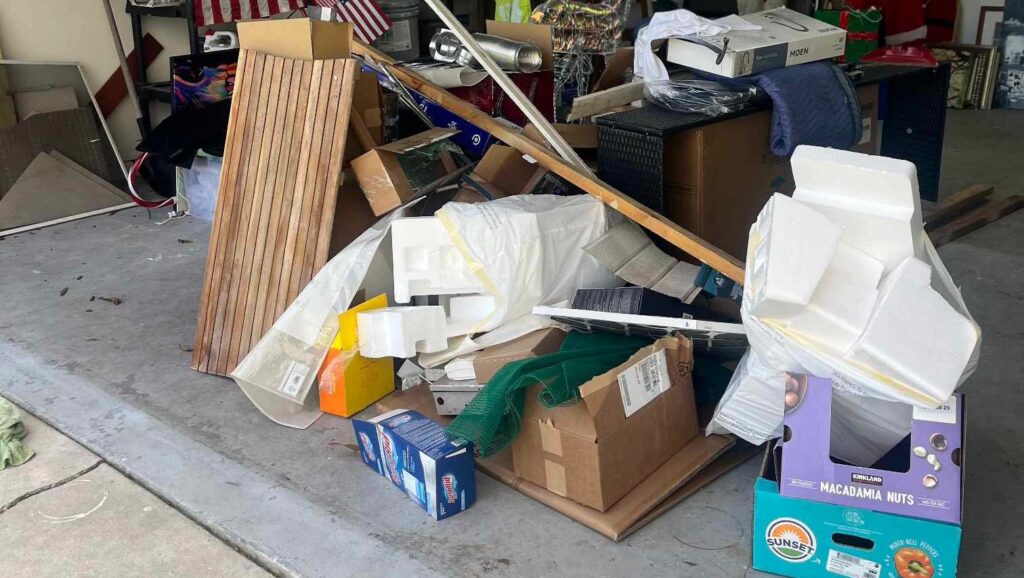 Junk Removal Services 4 Finished garage cleanout in Sarasota, FL