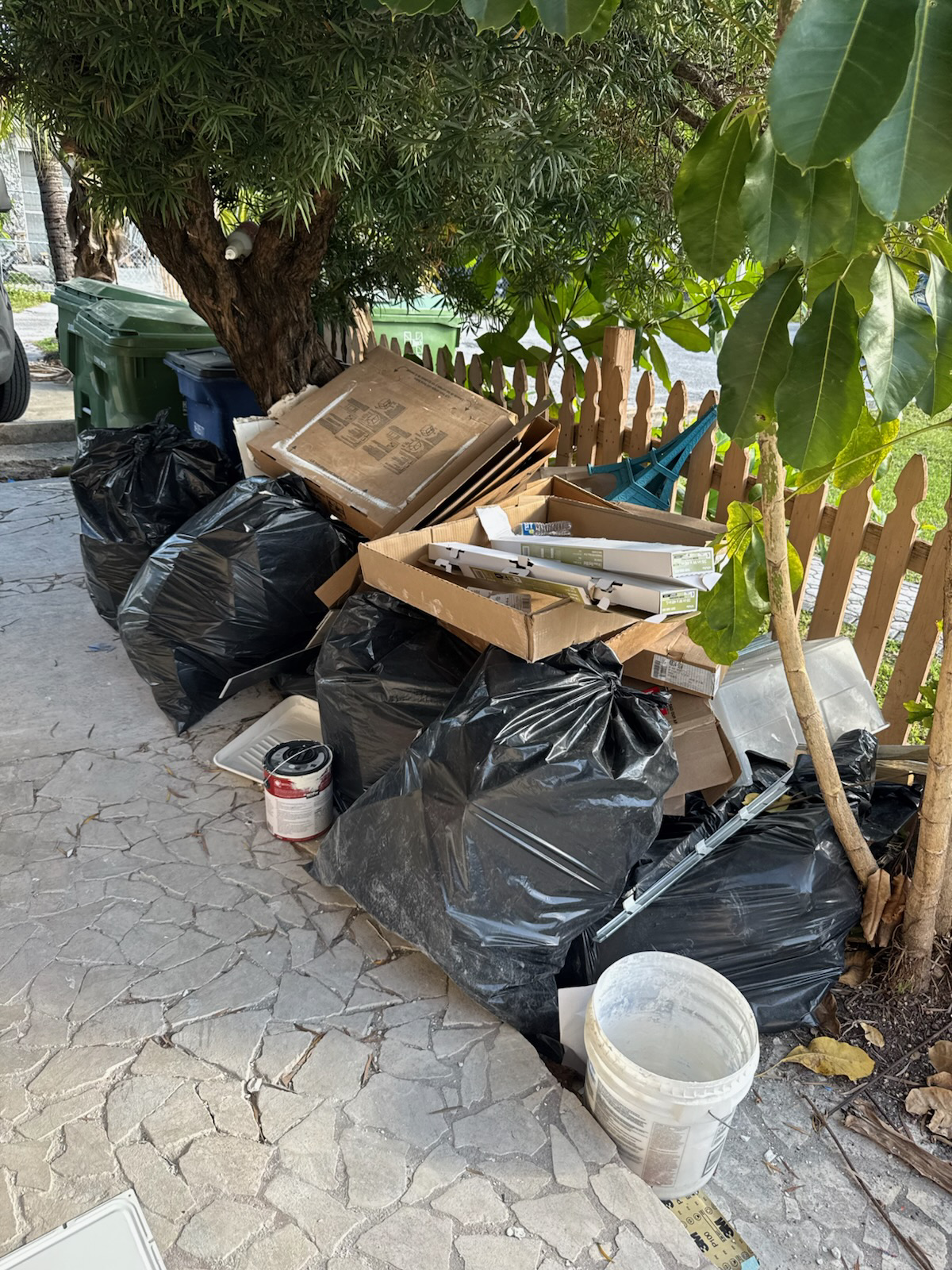 Pile of junk in Beaufort County , SC