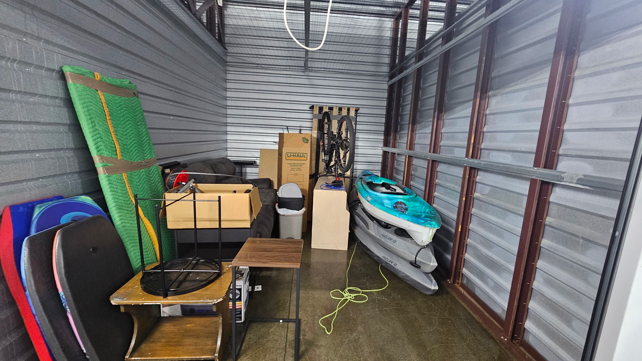 Junk removal from a storage unit in Riverview