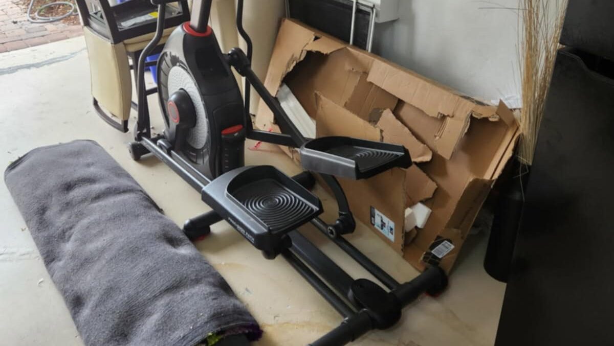 Junk removal in garage