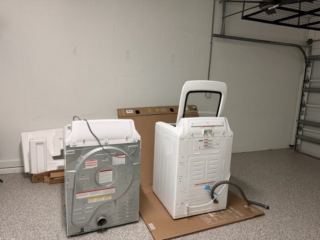 Appliance removal from garage in Apollo Beach