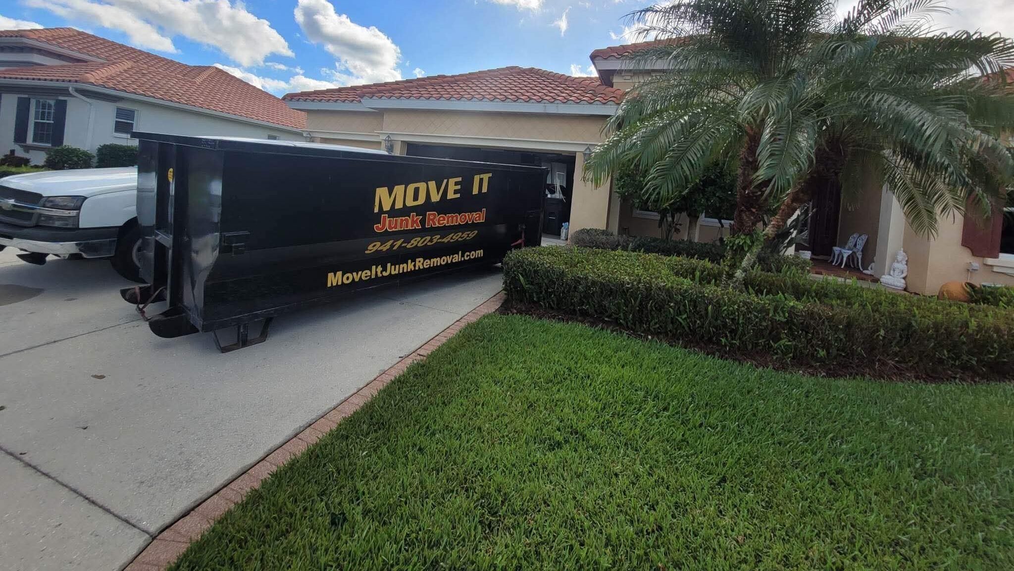Dumpster rental by Move It Junk Removal