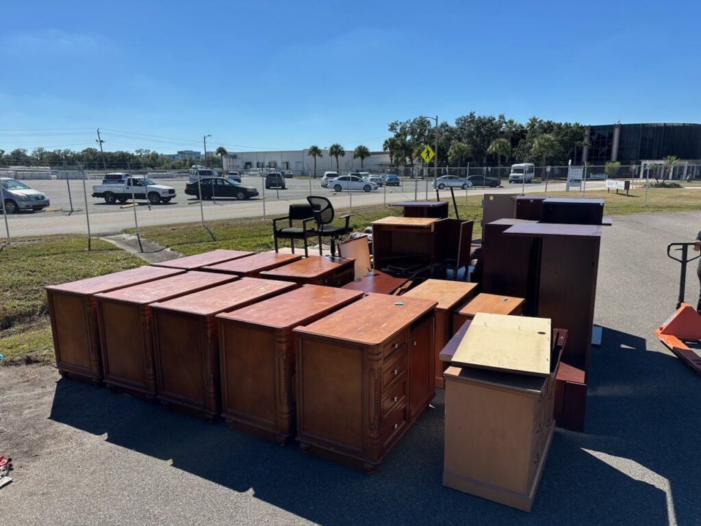 Office furniture removal Brandon, FL
